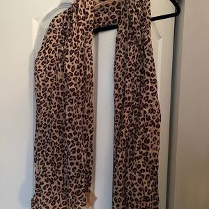 Stella & Dot leopard print scarf